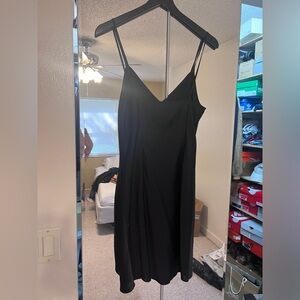 Aritzia slip dress black sz.m